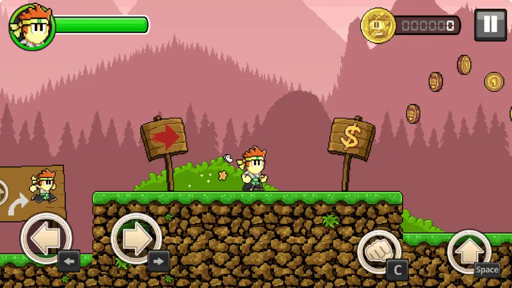 Dan the Man Gameplay
